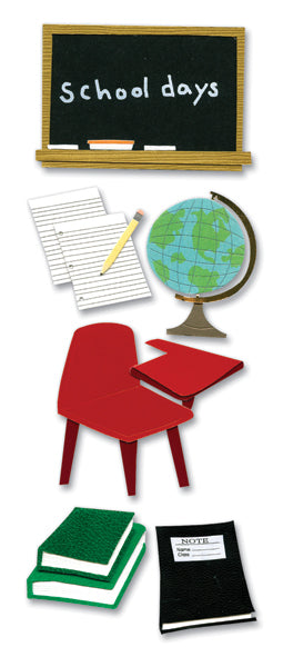 Jolees Touch Of Jolee's Dimensional Stickers - Classroom