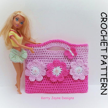 Sweet Flower Crochet Bag