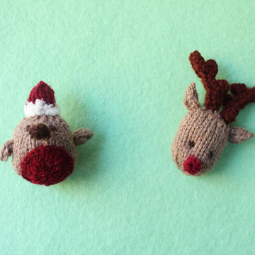 Animal Fun Face Brooches