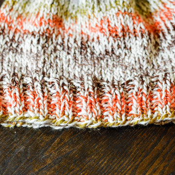Bulky Slouch Beanie with Pom Pom