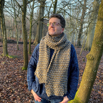 The Graham Tweed Scarf