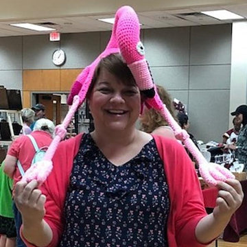 Birdbrain Flamingo Hat