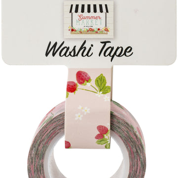 Echo Park Paper Carta Bella Summer Market Washi Tape 30' - Summer Berries