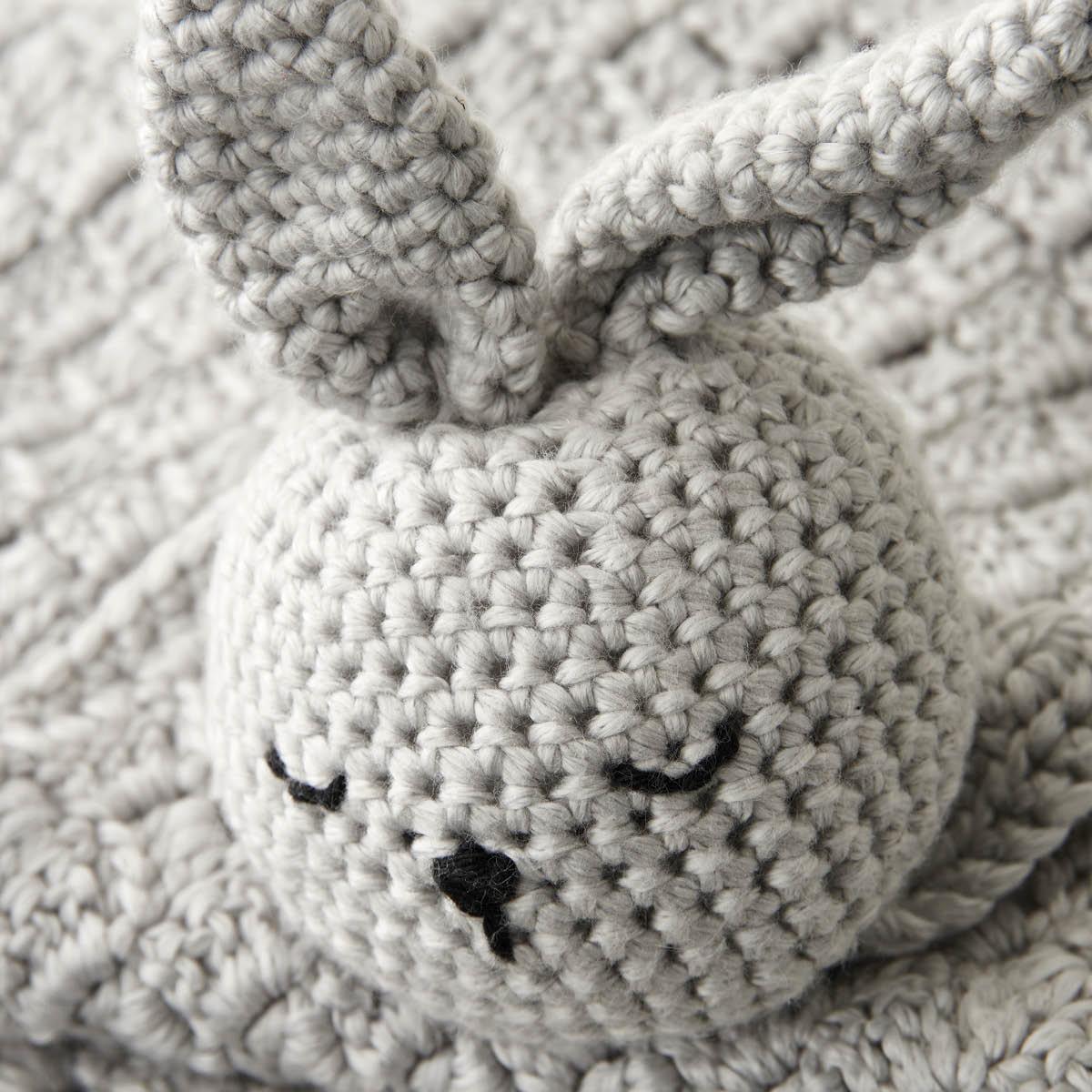 Bunny Baby Blanket Crochet Pattern