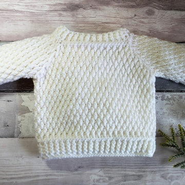 Alpine Frost Baby Sweater