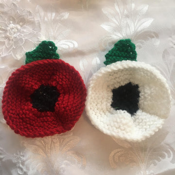 Easy Knit Poppies DK knitting pattern