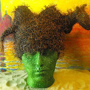 CAMERON CAMEL BEANIE HAT KNITTING PATTERN - MADMONKEYKNITS