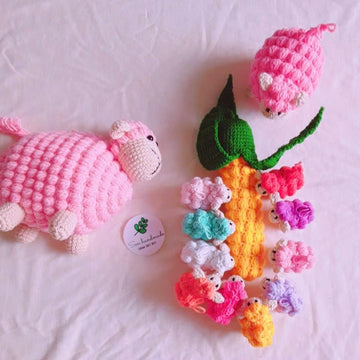 Mother sheep-crochet pattern- PDF file- English