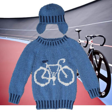 Bicycle Sweater and Hat
