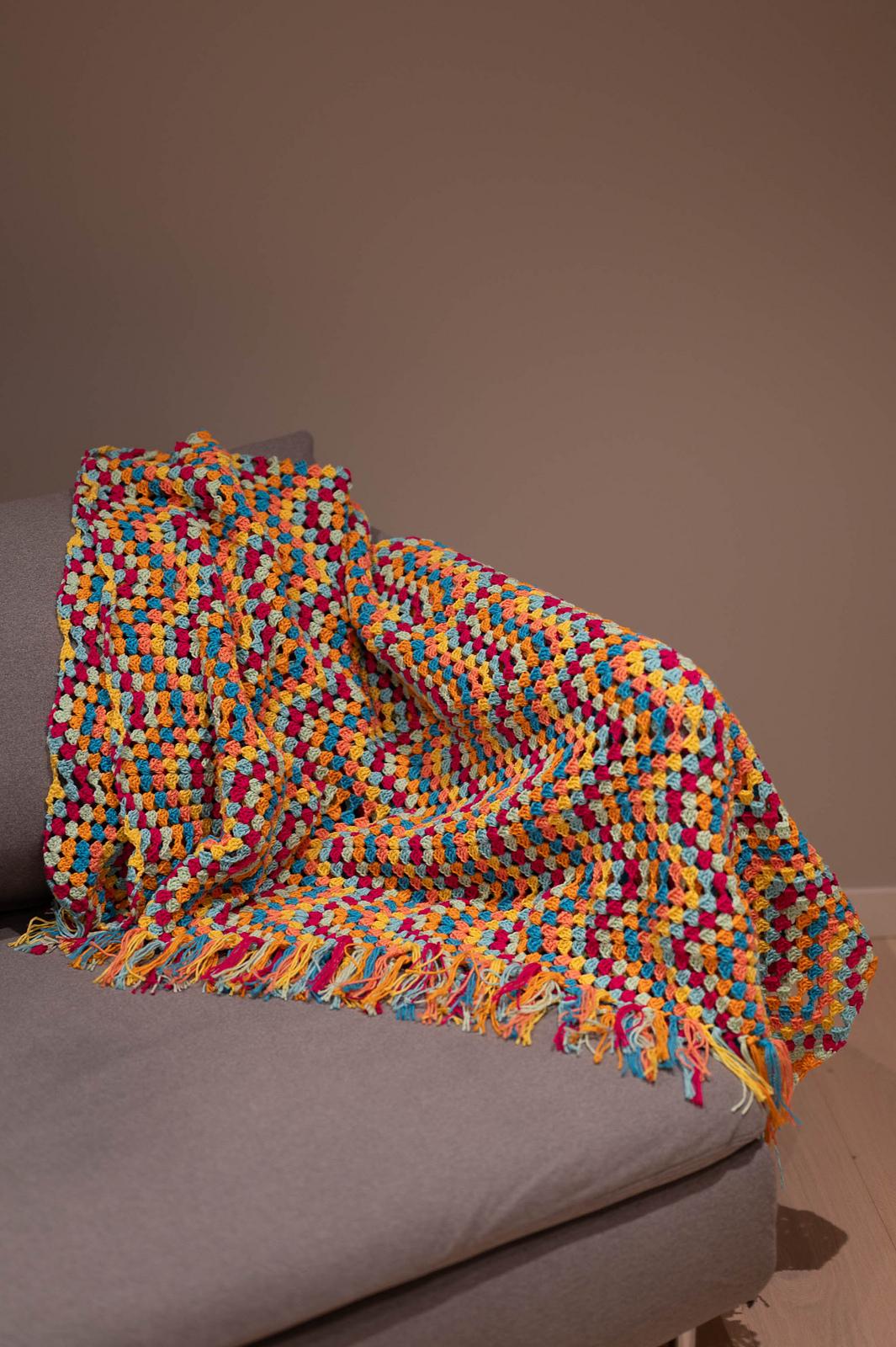 Zig Zag Granny Stitch Blanket
