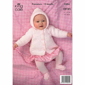 All-in-One in King Cole Aran - 3504 - Leaflet