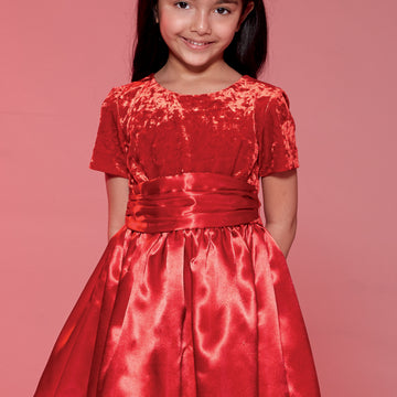 McCall's Childrens'/Girls' Gathered Dresses with Petticoat and Sash M7648 - Sewing Pattern