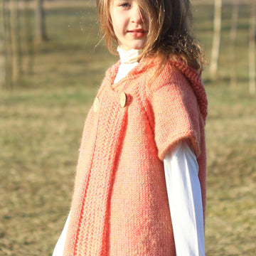 The Warm autumn top down cardigan