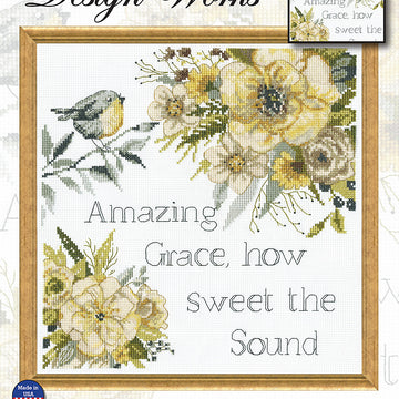 Design Works Amazing Grace Cross Stitch Kit - 10 x 10