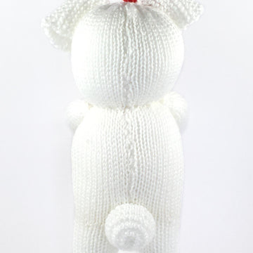 Valentine bunny rabbit knitting pattern 19038