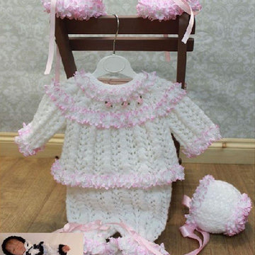 Knitting Pattern baby angel top UK & USA Terms #62