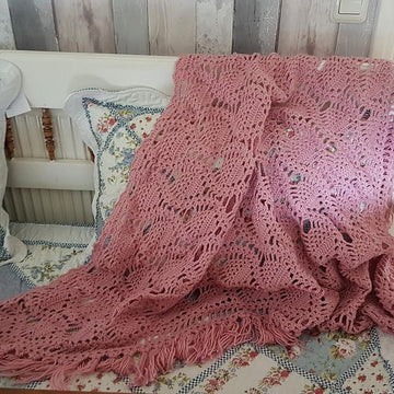 Triangle Shawl Pineapple