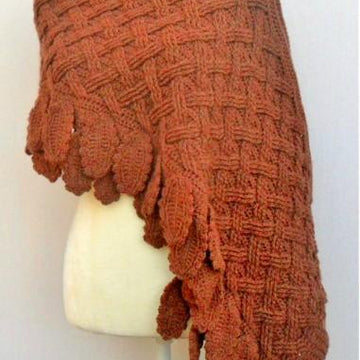 Fluttering Leaves Poncho