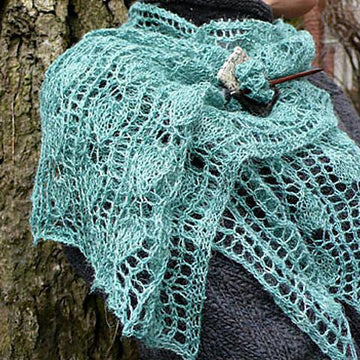 Pear and Trellis Scarf