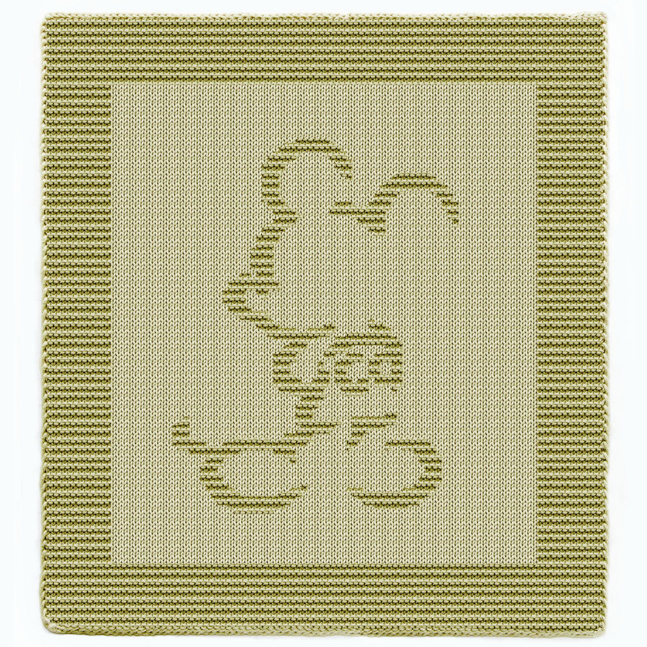 Mickey Mouse Knit Pattern Square