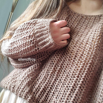 Halcyon Lace Knit Sweater