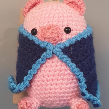 Crochet Pig in a Blanket (US Terminiology)
