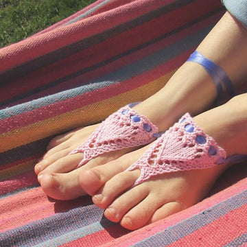Hearts Barefoot Sandals