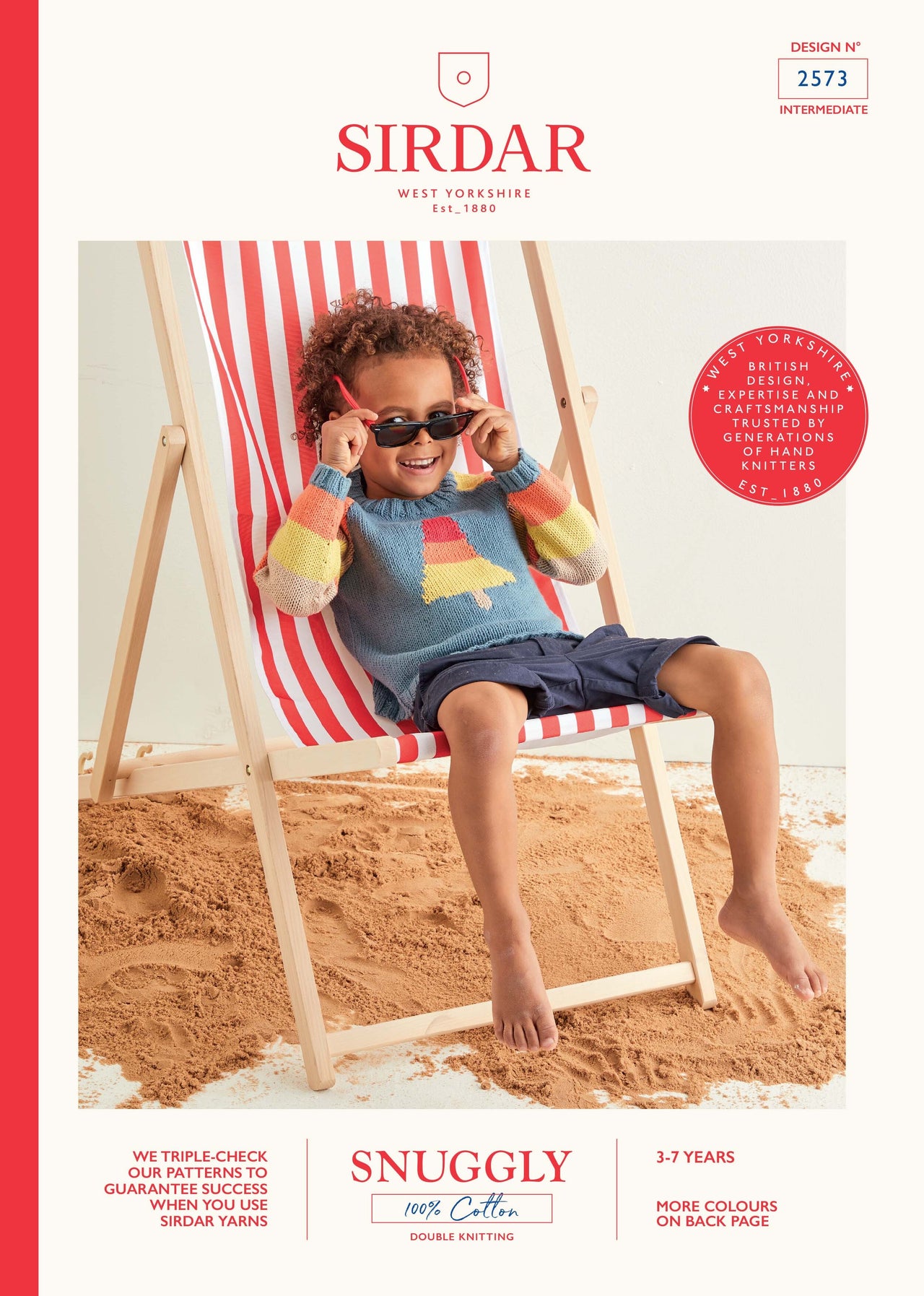 Kids Jumpers in Sirdar Snuggly 100% Cotton - 2573 - Downloadable PDF