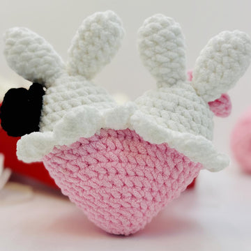 Heart Rabbit Crochet Pattern ,Heart Bunny Amigurumi