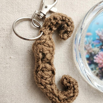 Mustachio keychain/multipurpose clip