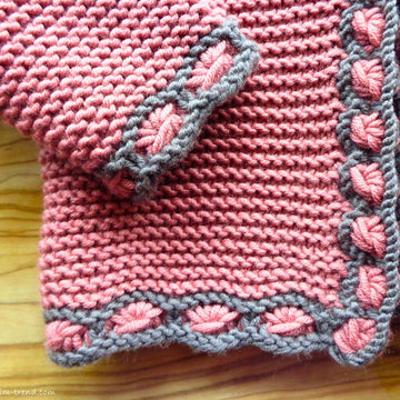 Knitting Pattern Girls Cardigan Baby AlpenChic | Traditional Jacket | Children's Knitwear PDF