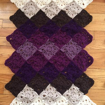 Diamonds and Denim Throw