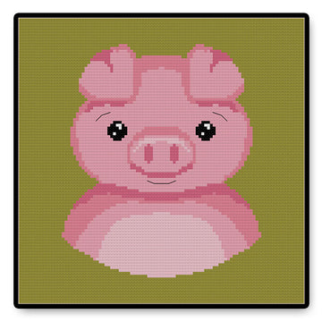 Pig - PDF Cross Stitch Pattern