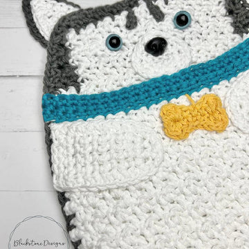Siberian Husky Pot Holder