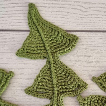 Crochet Dandelion Appliqué