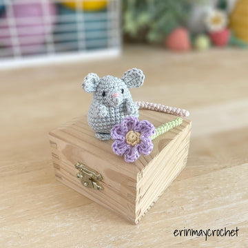 Teacup the Mouse Amigurumi Crochet Pattern