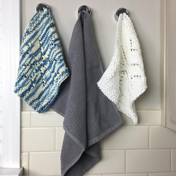 Lacy Snowflake Dishcloth