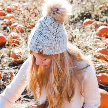 Braided Crochet Hat