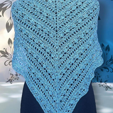 Dreieckstuch BLUE WONDER