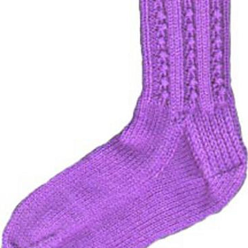 Purple Pearls Socks