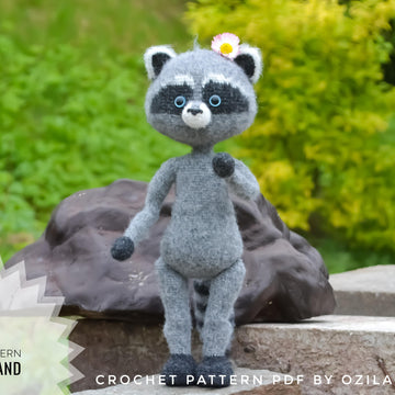 Candy the raccoon toy