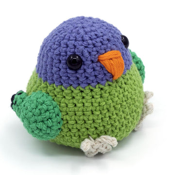 Amigurumi Plum-headed Parakeet