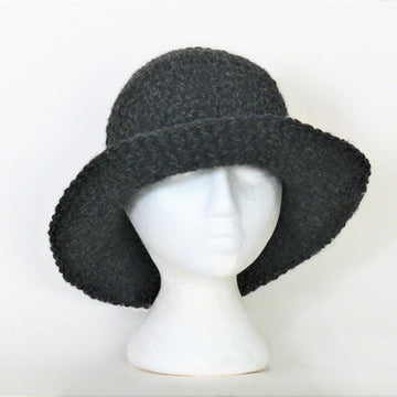 Wide Brim Winter Hat # 88