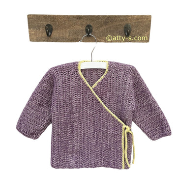 Sumi Baby Kimono Cardi