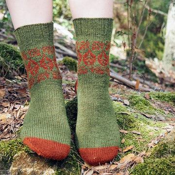 Crimson Forest Socks