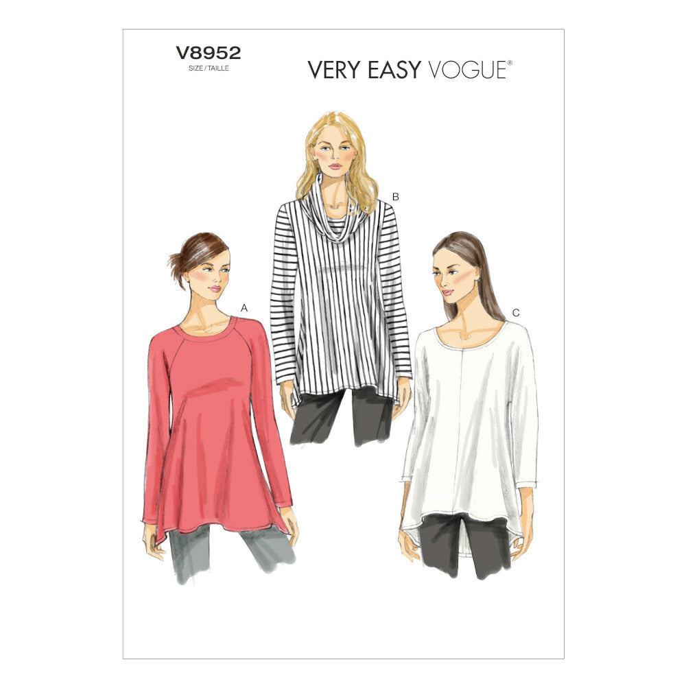 Vogue Misses' Tunic V8952 - Sewing Pattern