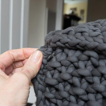 Pouf Cube Pattern