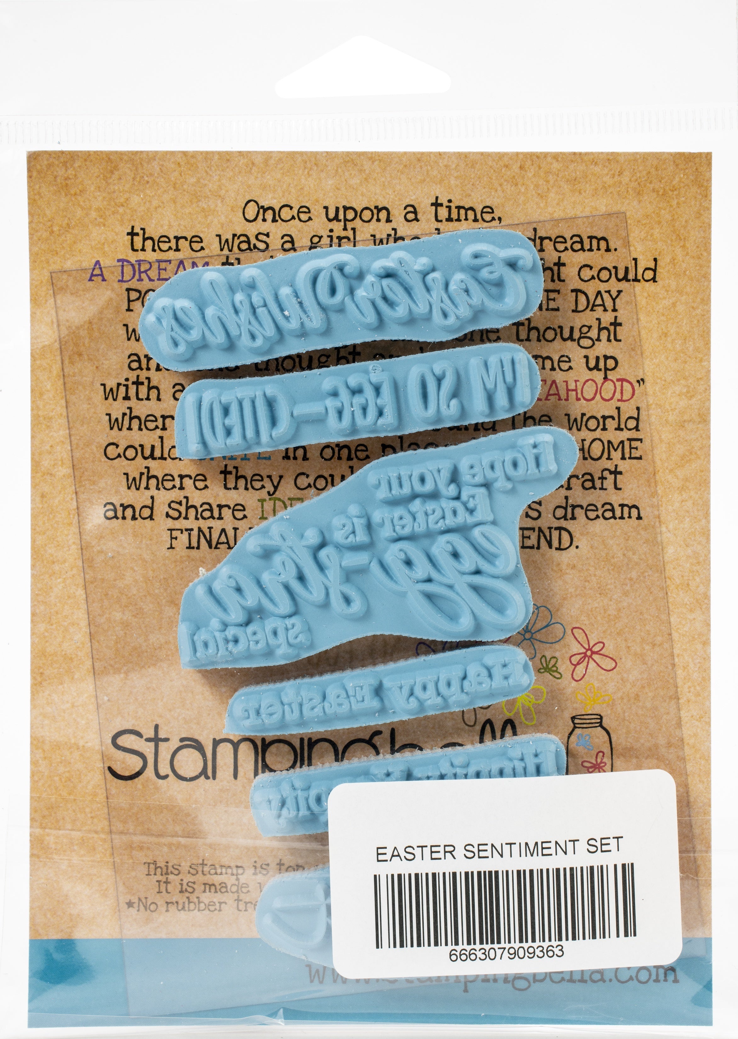 Stamping Bella Cling Stamps - Easter Sentiment Set