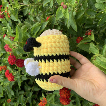 Sweet Baby Bee Plush Crochet Pattern