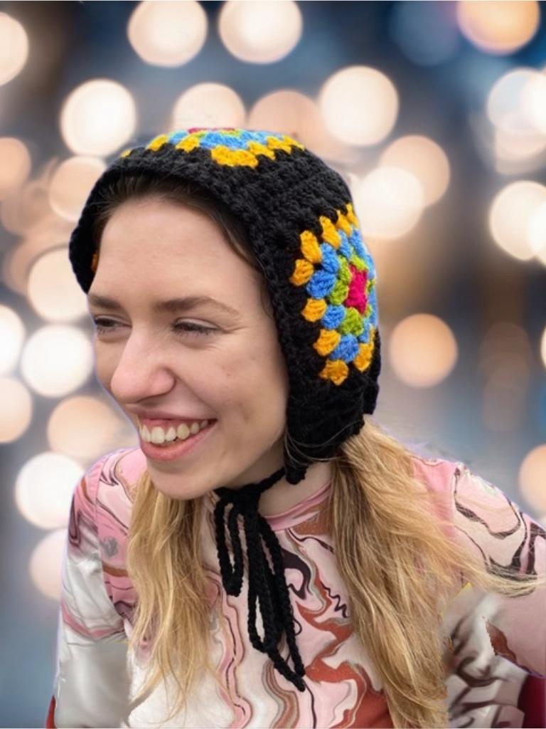 Crochet Skull Hat